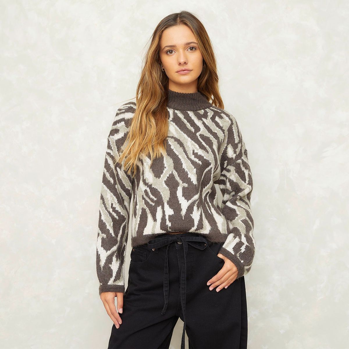 SYBILLA - Chompa Casual Mujer Sybilla