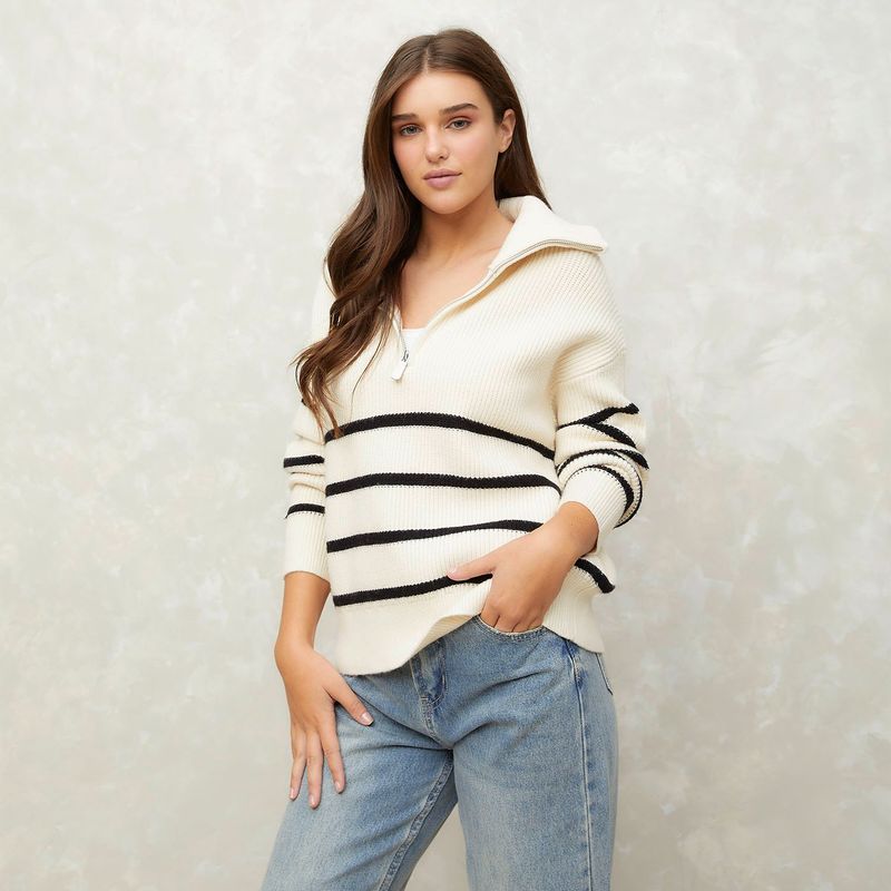 SYBILLA - Chompa Casual Mujer Sybilla