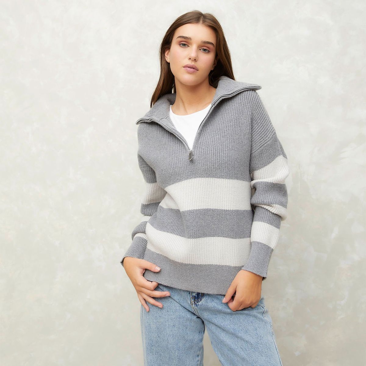 SYBILLA - Chompa Casual Mujer Sybilla