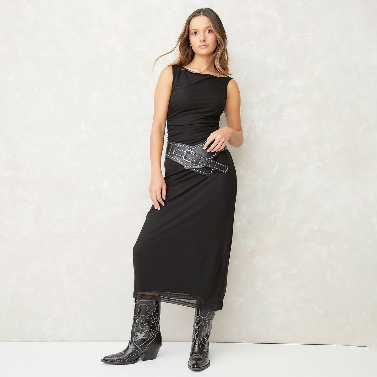 SYBILLA - Vestido Largo Casual Mujer Sybilla