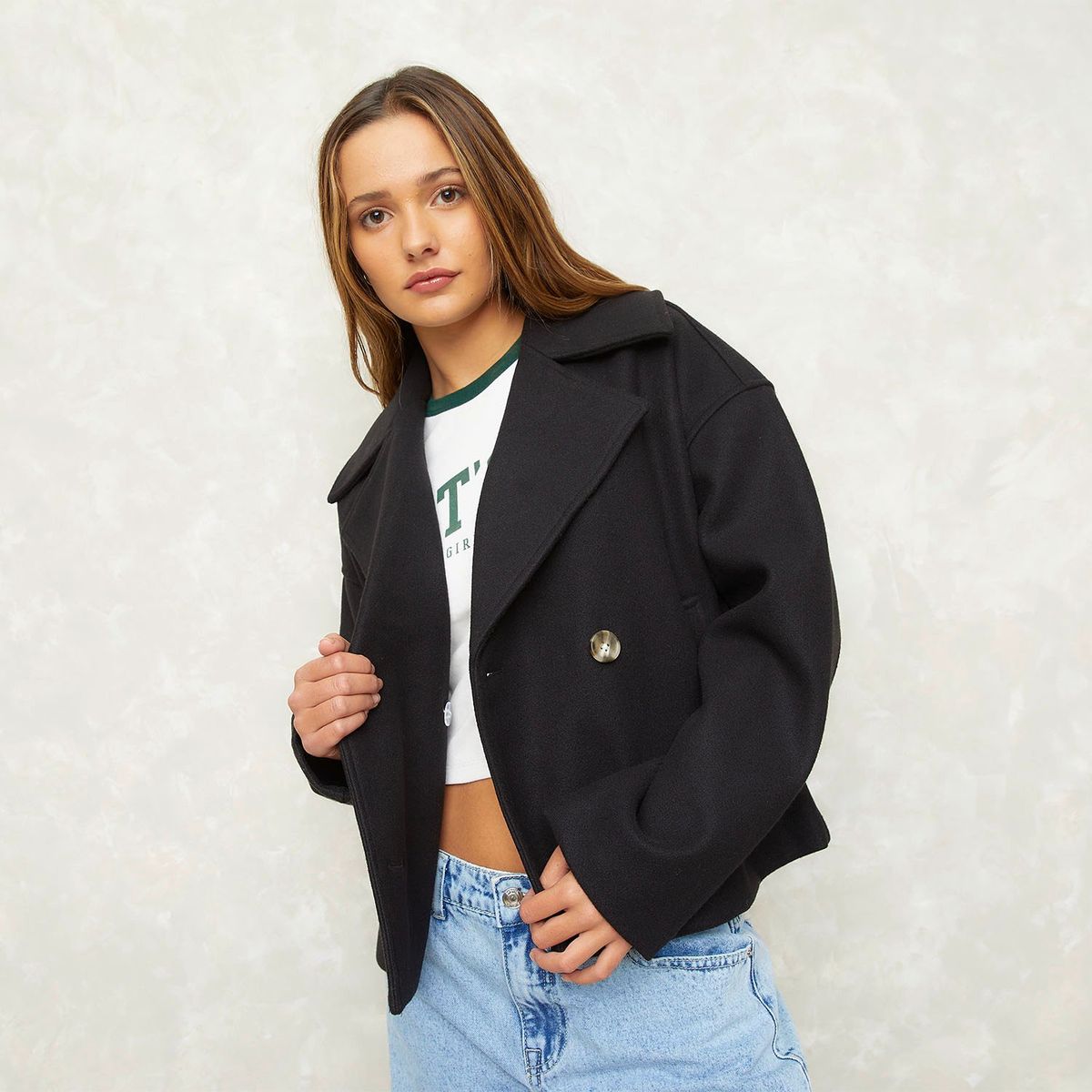 SYBILLA - Abrigo Casual Mujer Sybilla