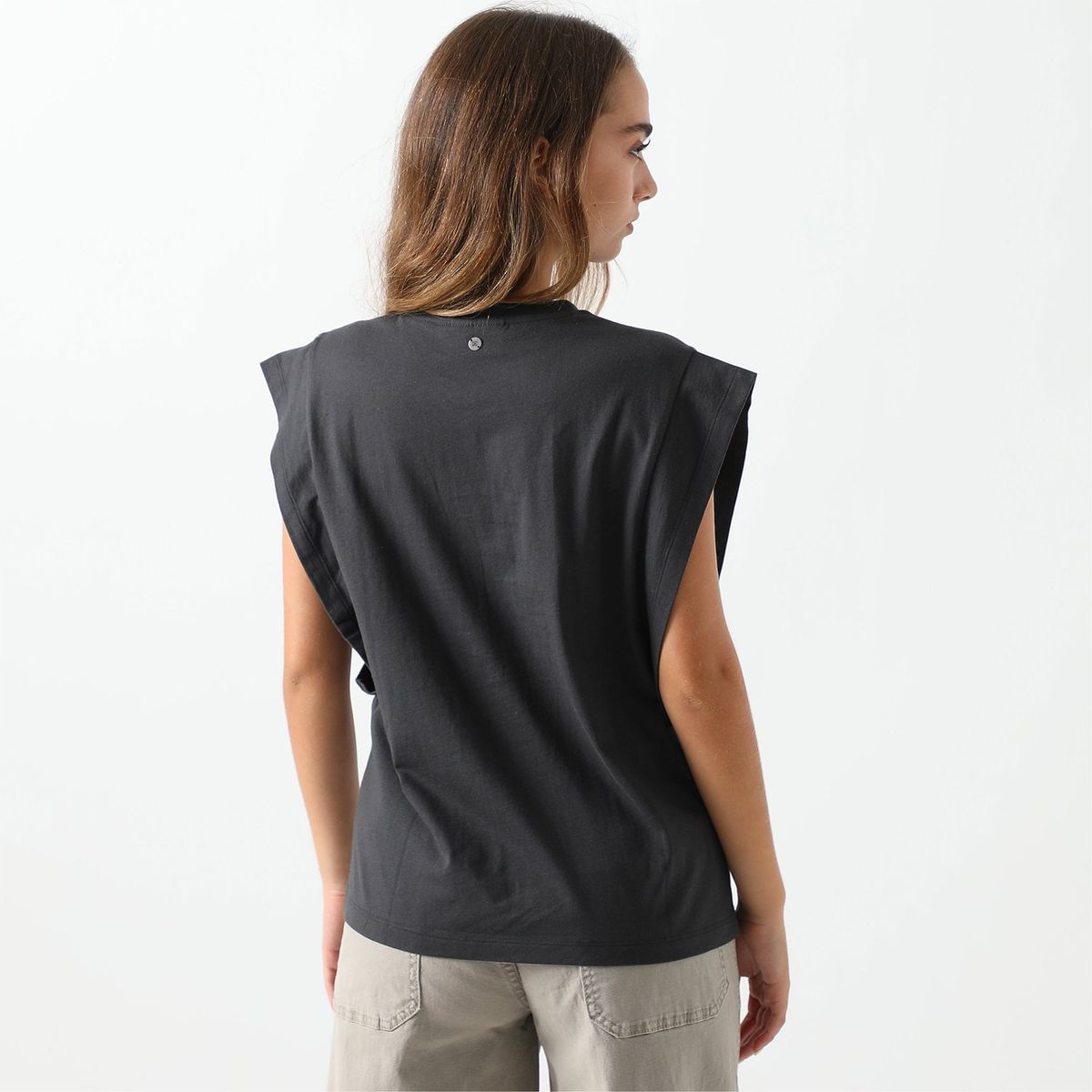 DENIMLAB - Polo Sin Mangas 100% Algodón Mujer Denimlab