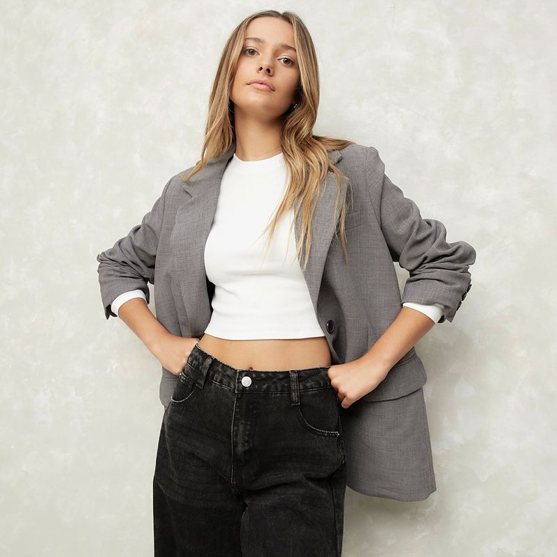 SYBILLA - Blazer Casual Mujer Sybilla