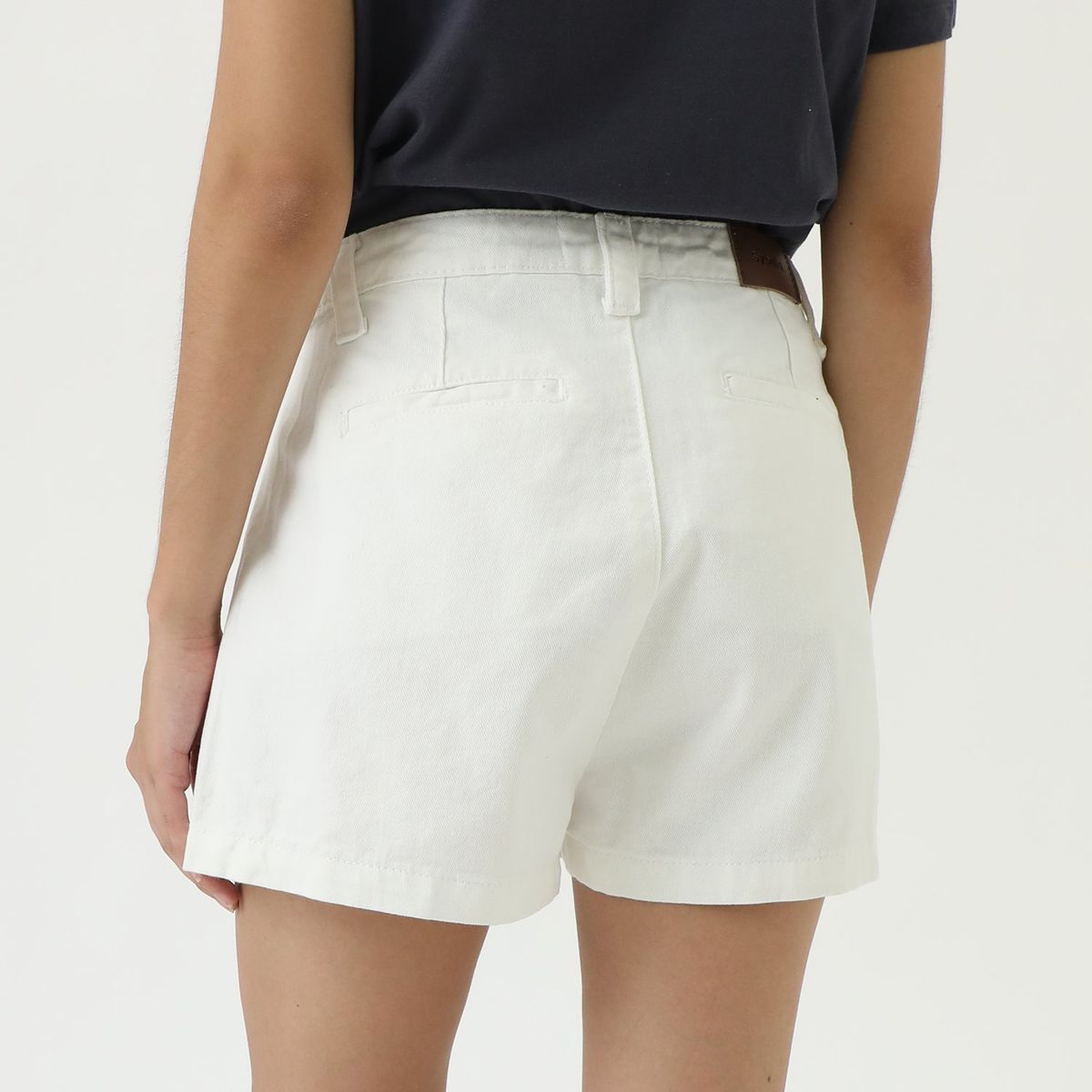 SYBILLA - Falda Short 100% Algodón Mujer Sybilla