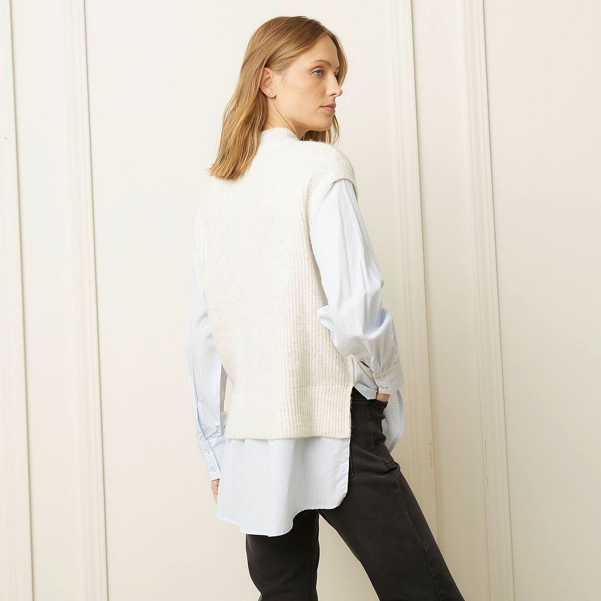 BASEMENT - Chompa Casual Mujer Basement