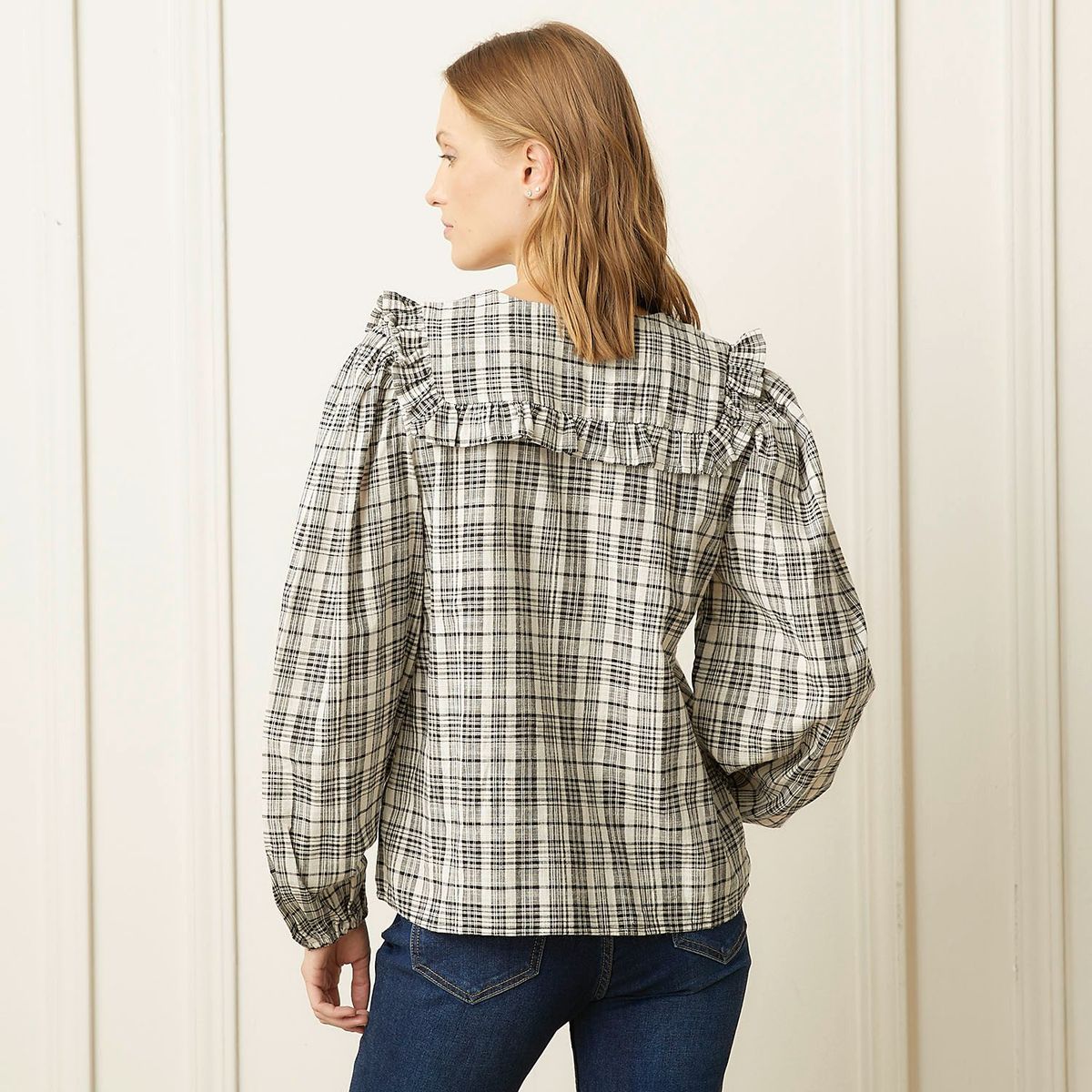 BASEMENT - Blusa Manga Larga Casual Mujer Basement