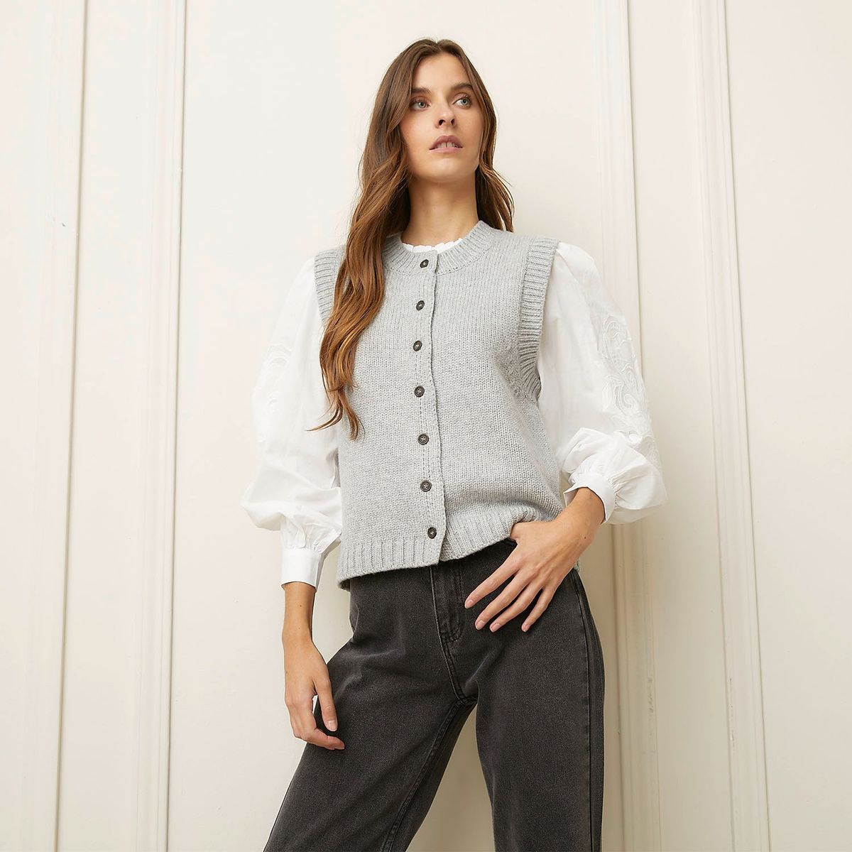 BASEMENT - Chompa Casual Mujer Basement