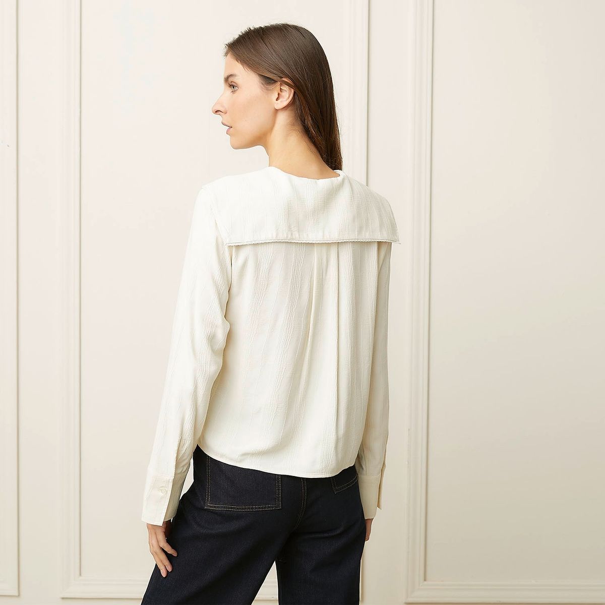 BASEMENT - Polo Manga Larga Casual Mujer Basement