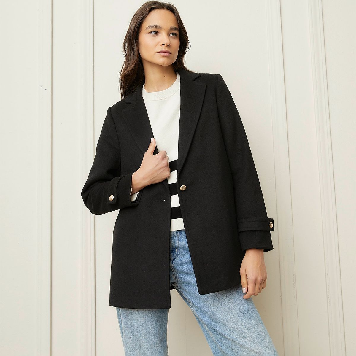 BASEMENT - Abrigo Casual Mujer Basement