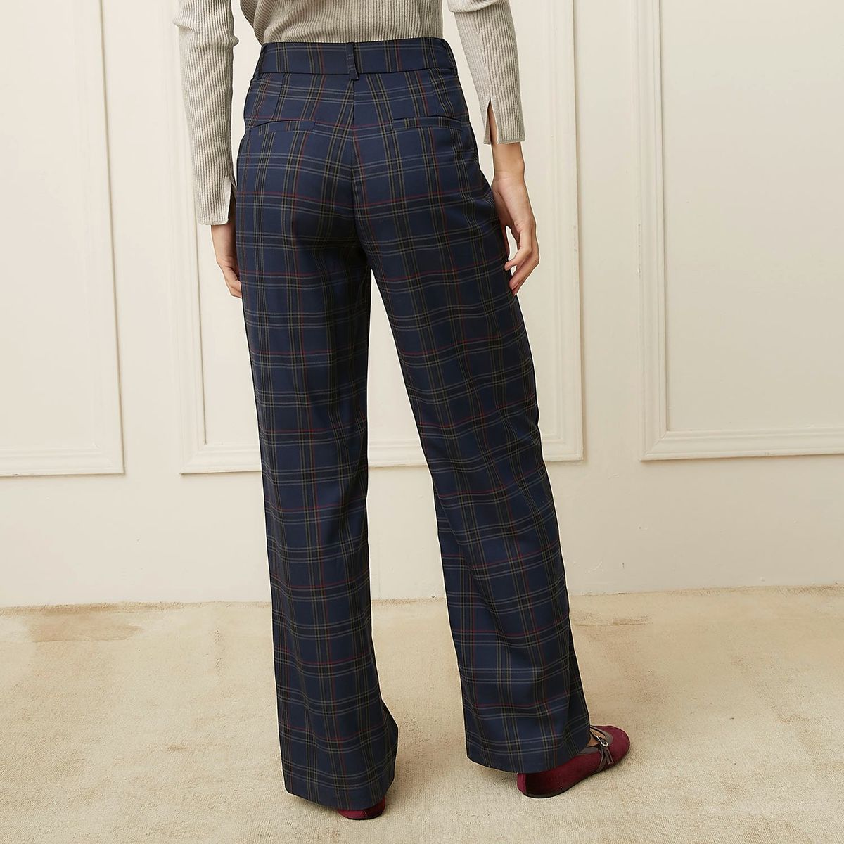 BASEMENT - Pantalón Largo Casual Mujer Basement