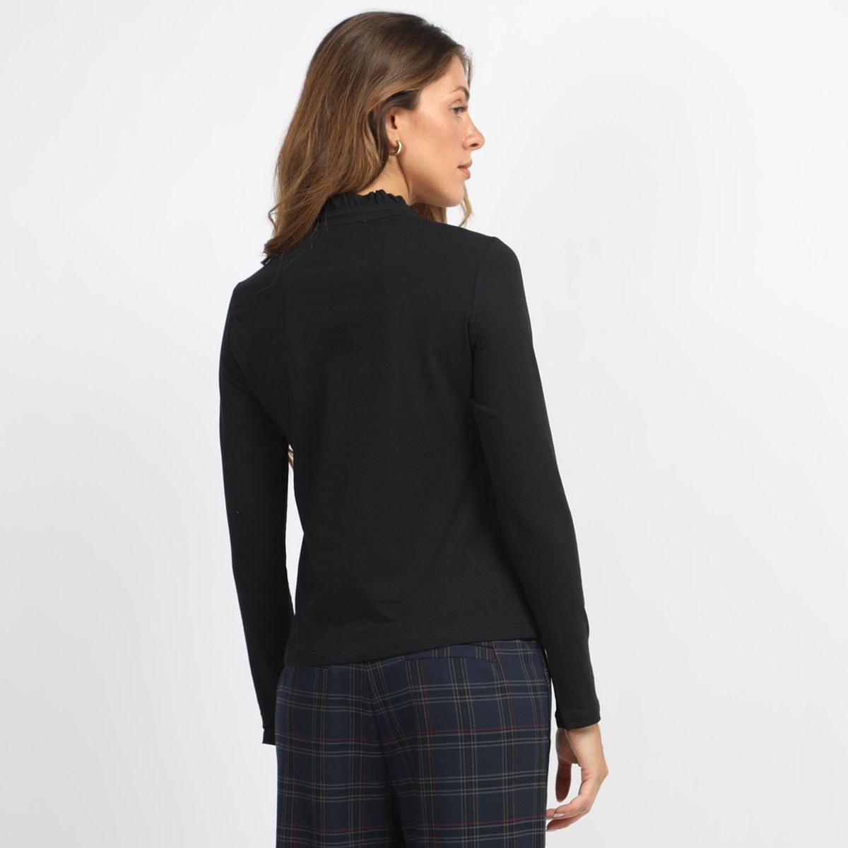 BASEMENT - Polo Manga Larga Casual Mujer Basement