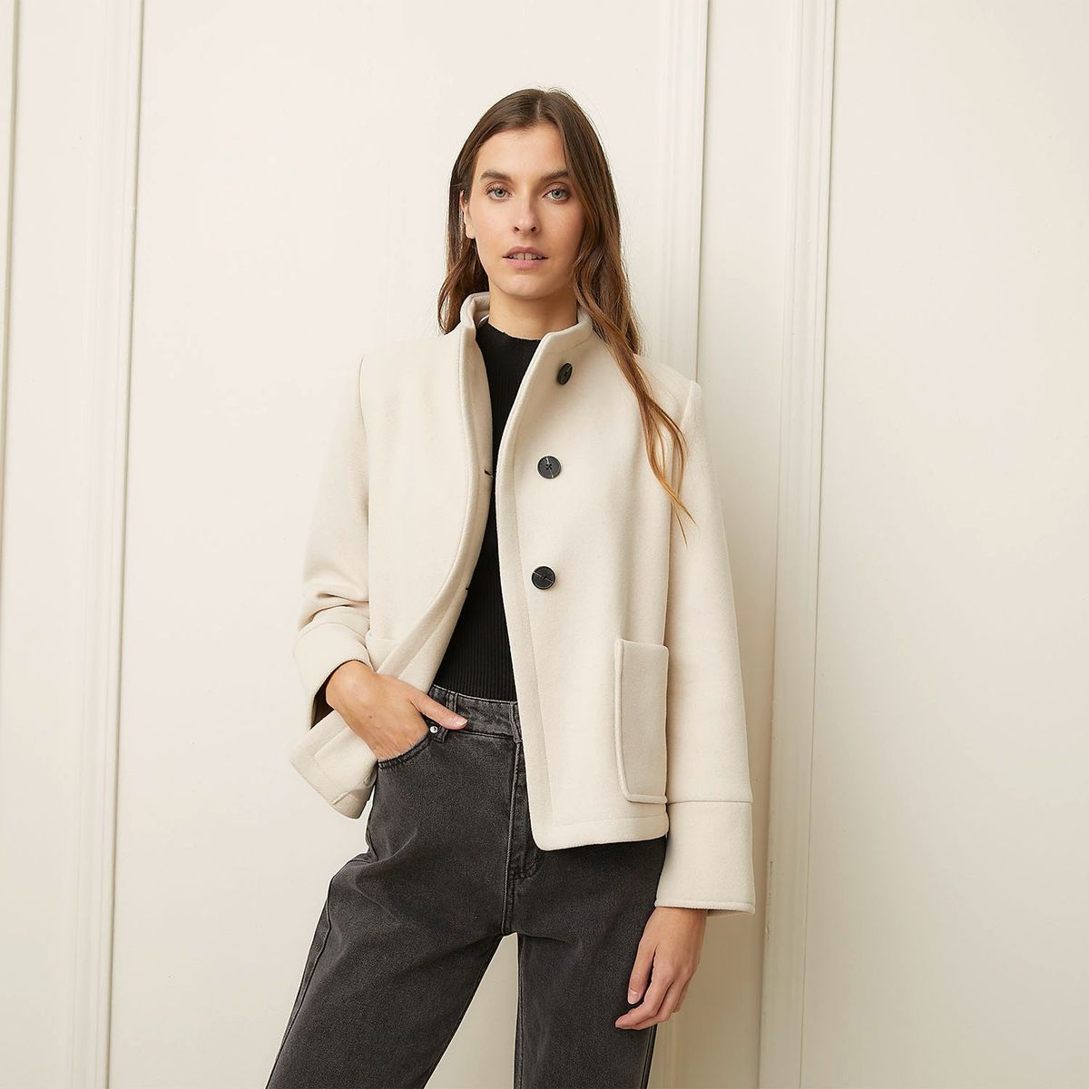 BASEMENT - Abrigo Casual Mujer Basement