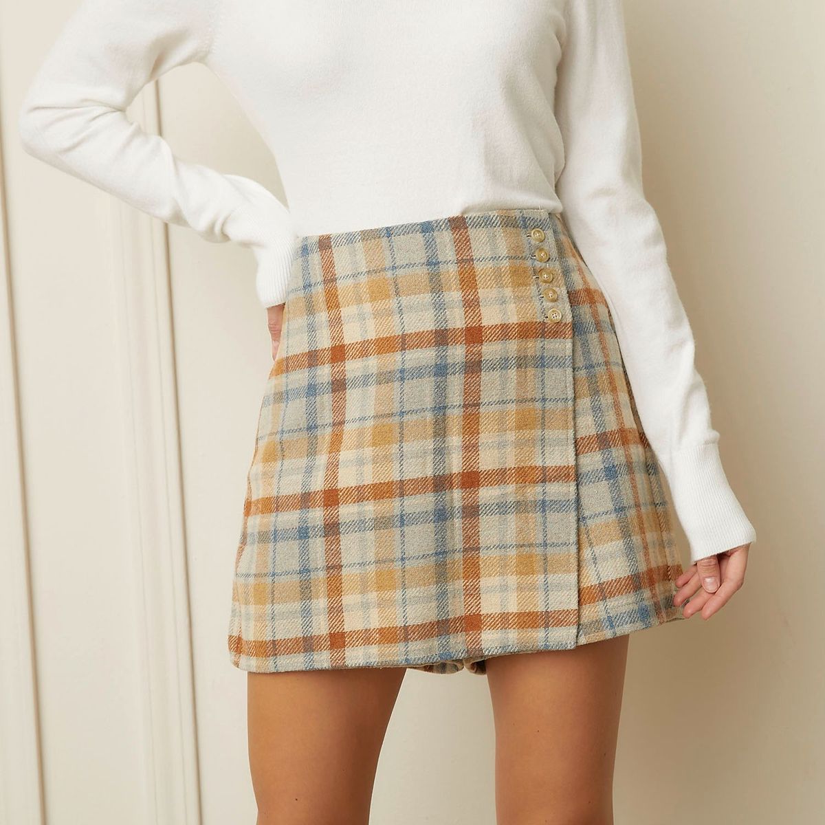 BASEMENT - Falda Corta Casual Mujer Basement