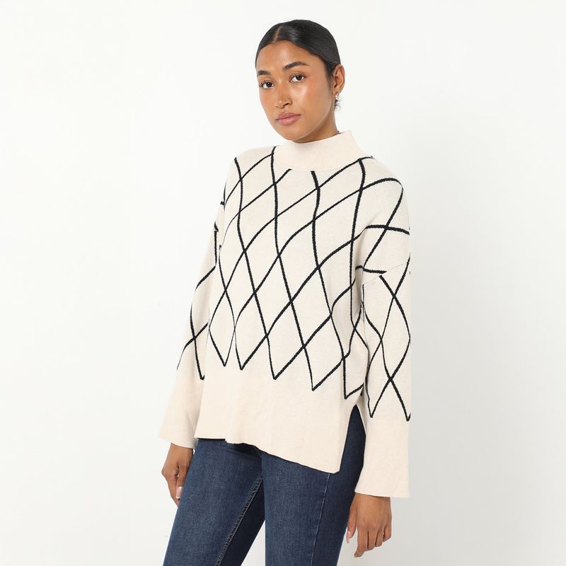 BASEMENT - Chompa Casual Mujer Basement