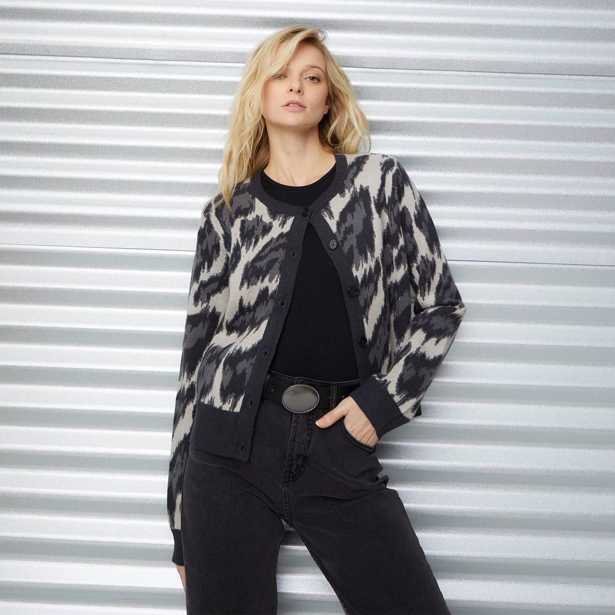 DENIMLAB - Cárdigan Casual Mujer Denimlab