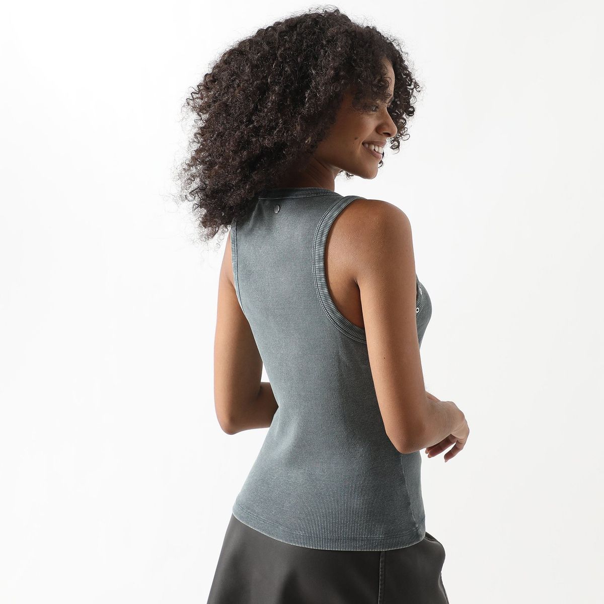 DENIMLAB - Polo Denimlab Sin Mangas Algodón Casual Mujer