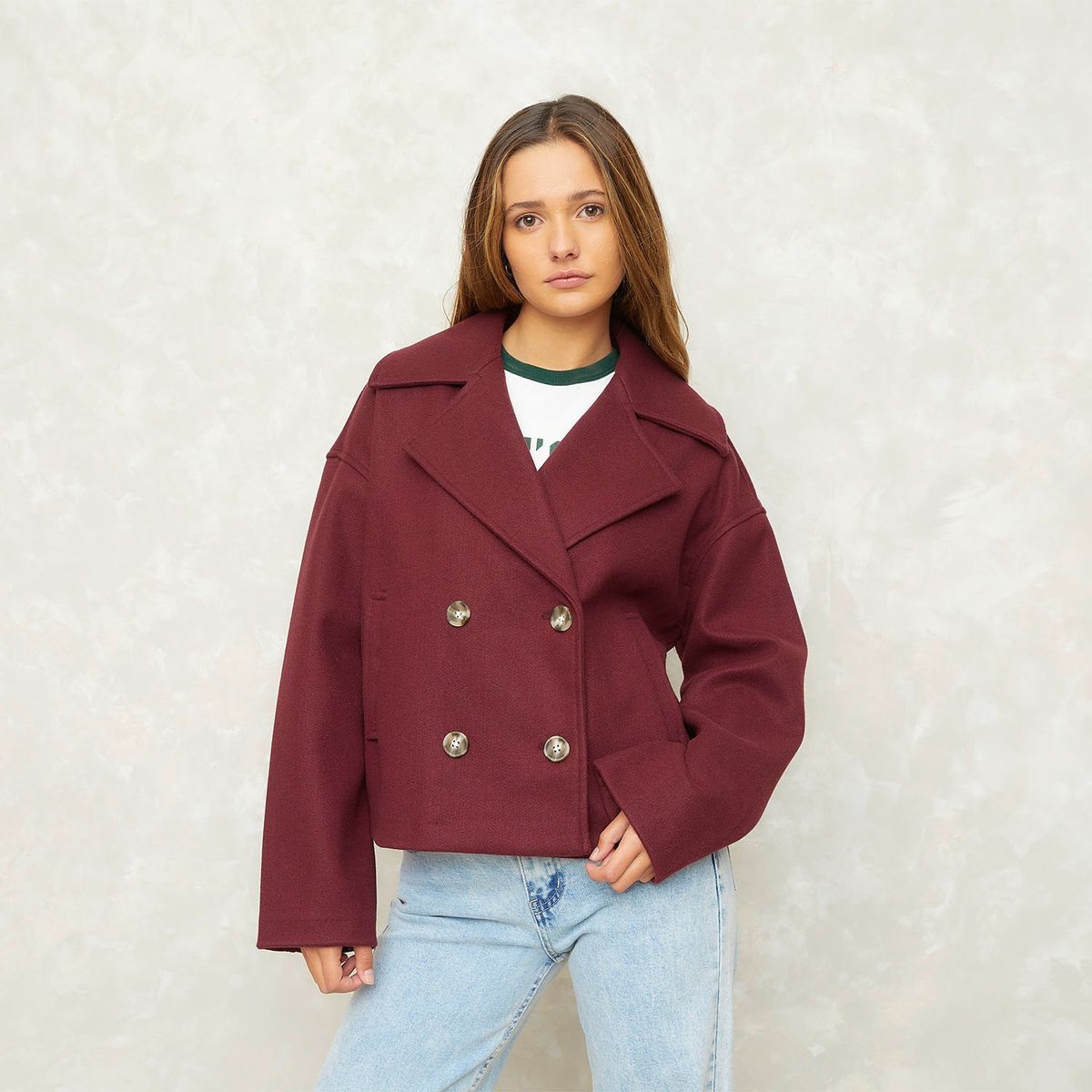 SYBILLA - Abrigo Casual Mujer Sybilla