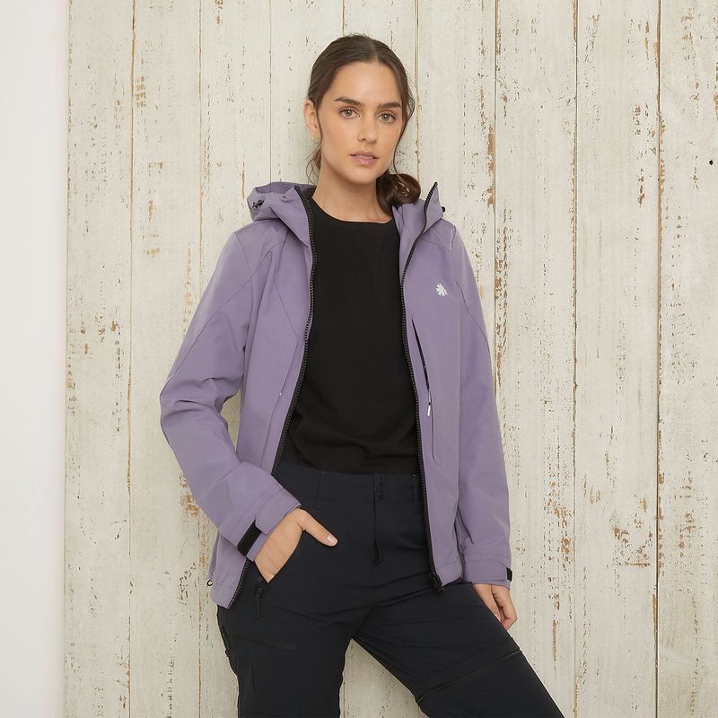 MOUNTAIN GEAR - Casaca Cortaviento Impermeable Mujer Mountain Gear