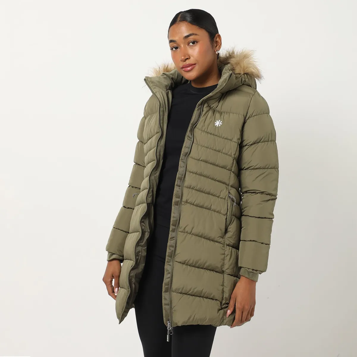 MOUNTAIN GEAR - Casaca Larga Deportiva Outdoor Mujer Mountain Gear