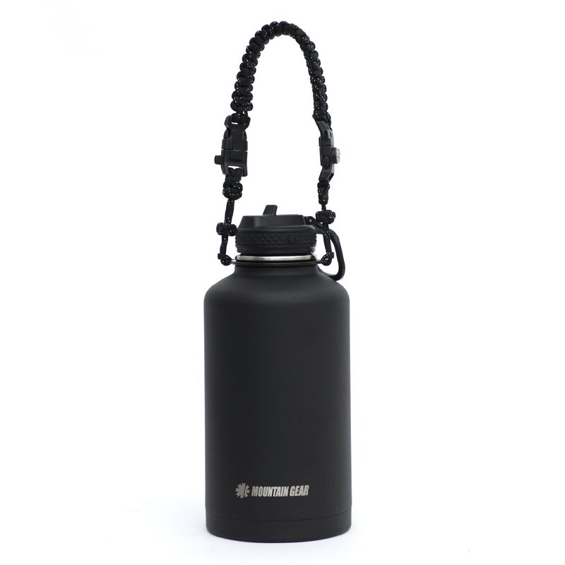 MOUNTAIN GEAR - Botella Deportiva Unisex Camping 2 Litros Acero Inoxidable Mountain Gear