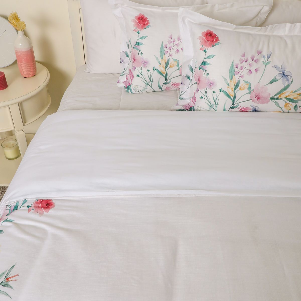 ROBERTA ALLEN - Funda Plumón Estampada Lucía 100% Algodón Roberta Allen