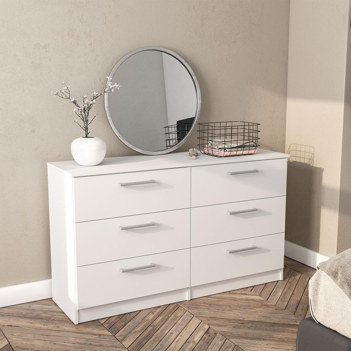 MICA - Cómoda Capri 6 Cajones