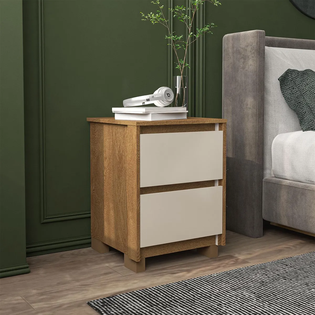 MICA - Velador Atenea 2 Cajones