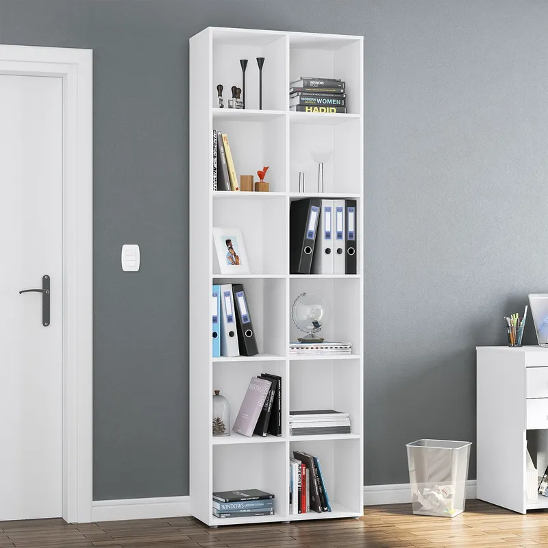 MICA - Estante Librero Caracol 12 Espacios