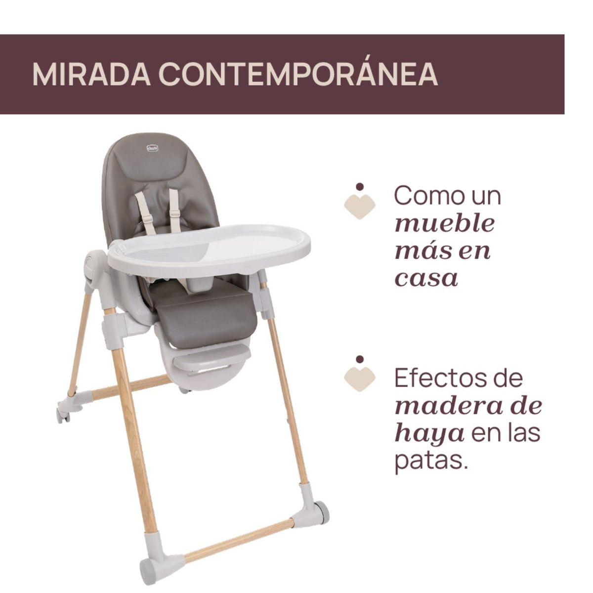 CHICCO - Silla De Comer Bebé Polly Armonía Chicco