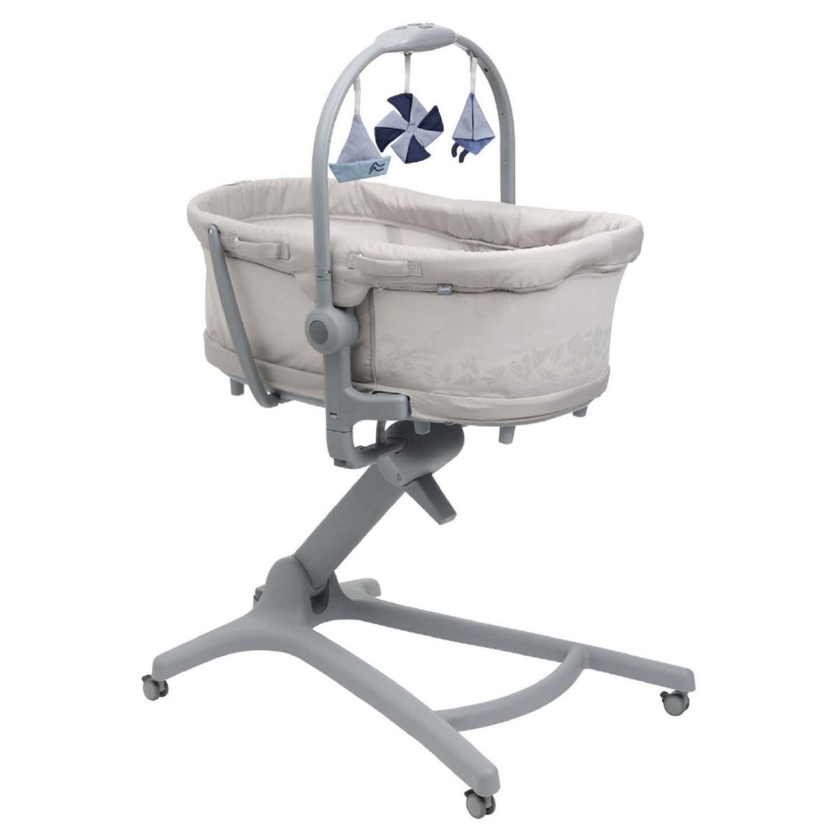 CHICCO - Cuna Moises Con Pedestal 4 En 1 Pro Latte Chico