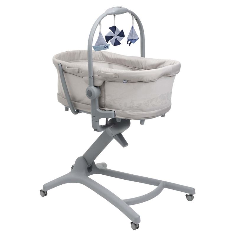 CHICCO - Cuna Moises Con Pedestal 4 En 1 Pro Latte Chico