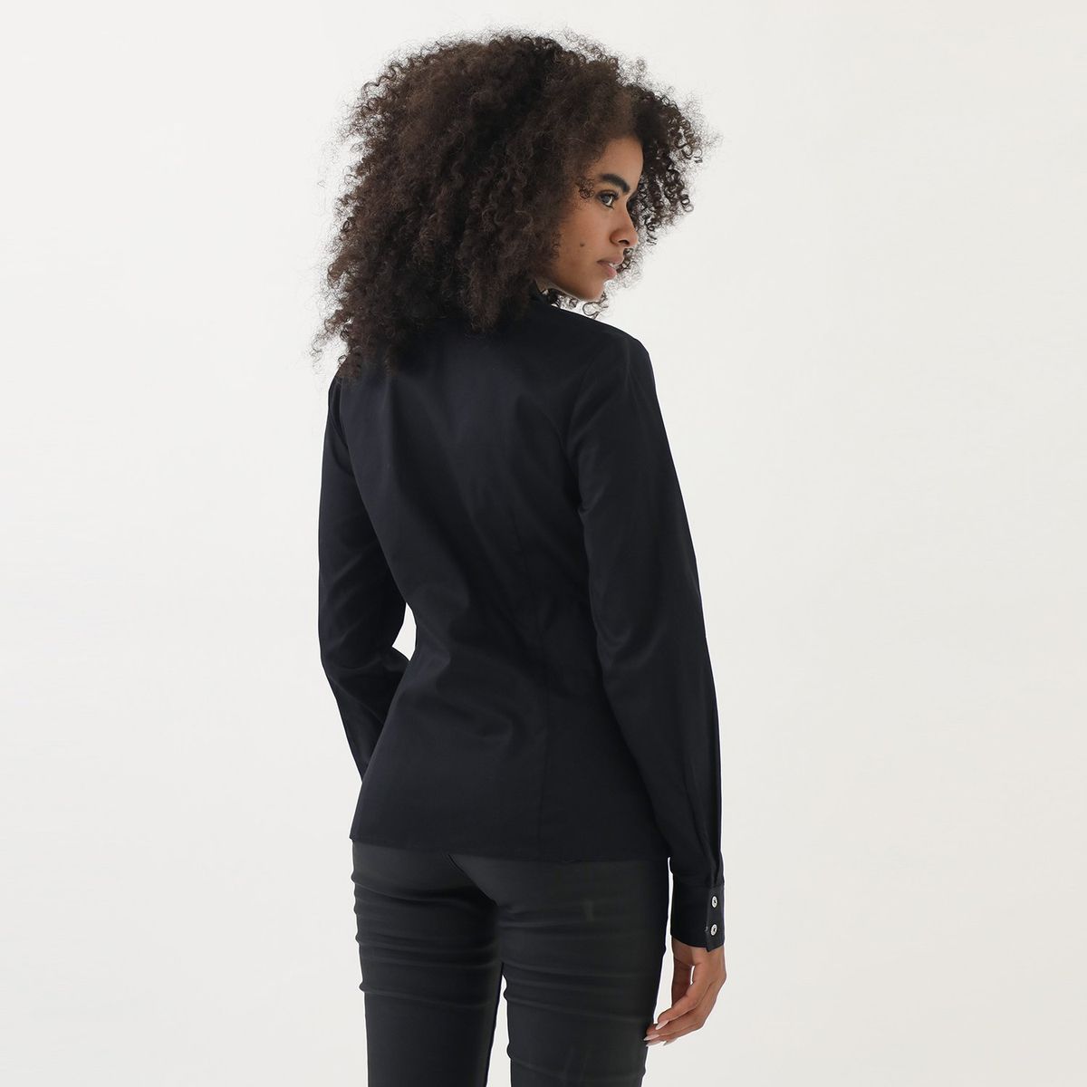 MOSSIMO - Camisa Manga Larga Algodón Mujer Mossimo