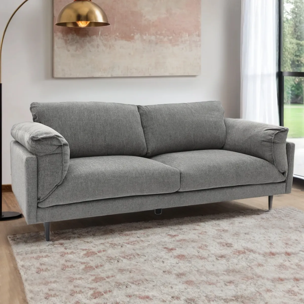 BASEMENT HOME - Sofá Alessandra 3 Cuerpos