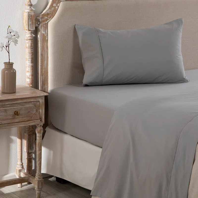 ROBERTA ALLEN - Juego De Sábanas Lisas 100% Algodón 180 Hilos