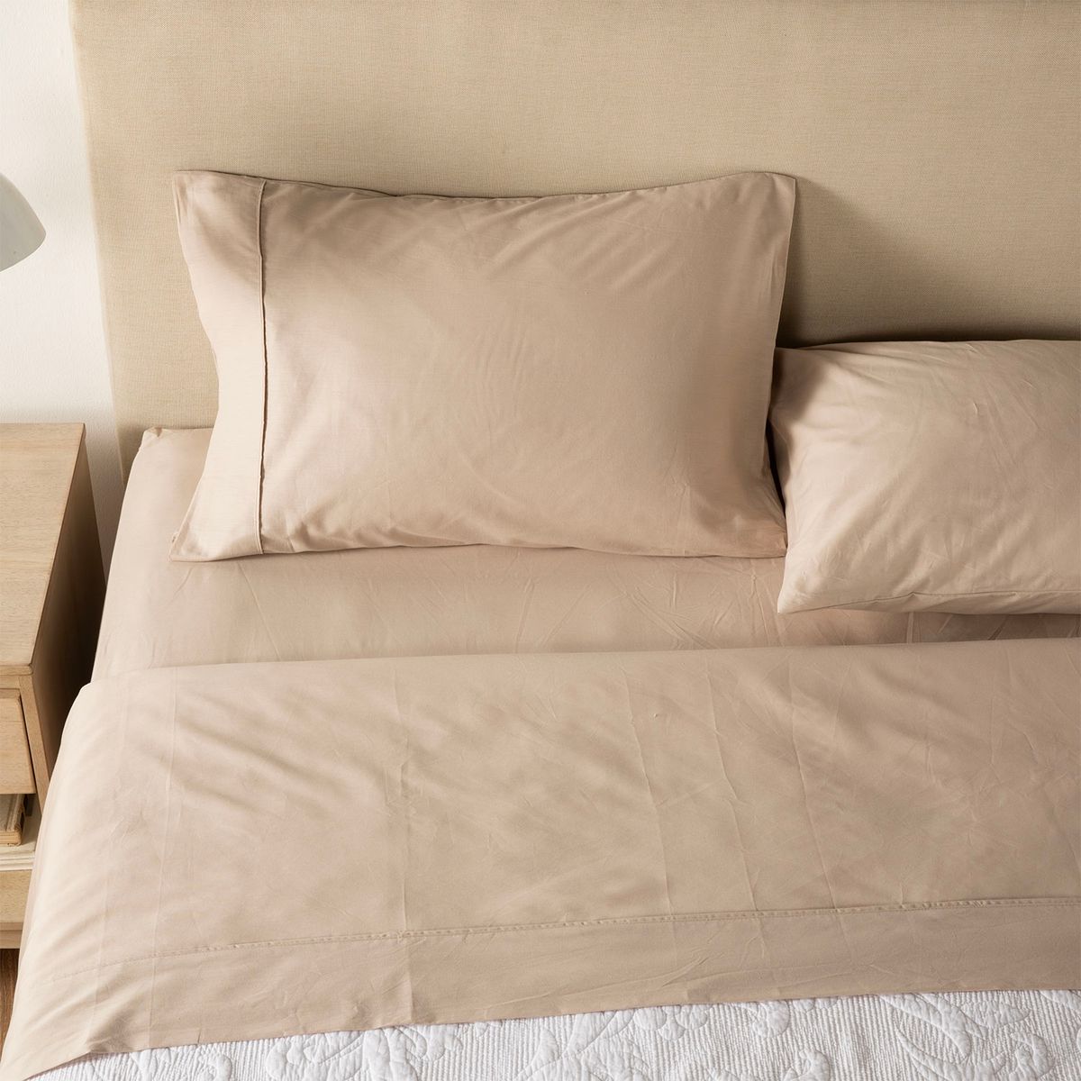 ROBERTA ALLEN - Juego de Sábanas Lisas 100% Algodón 180 Hilos