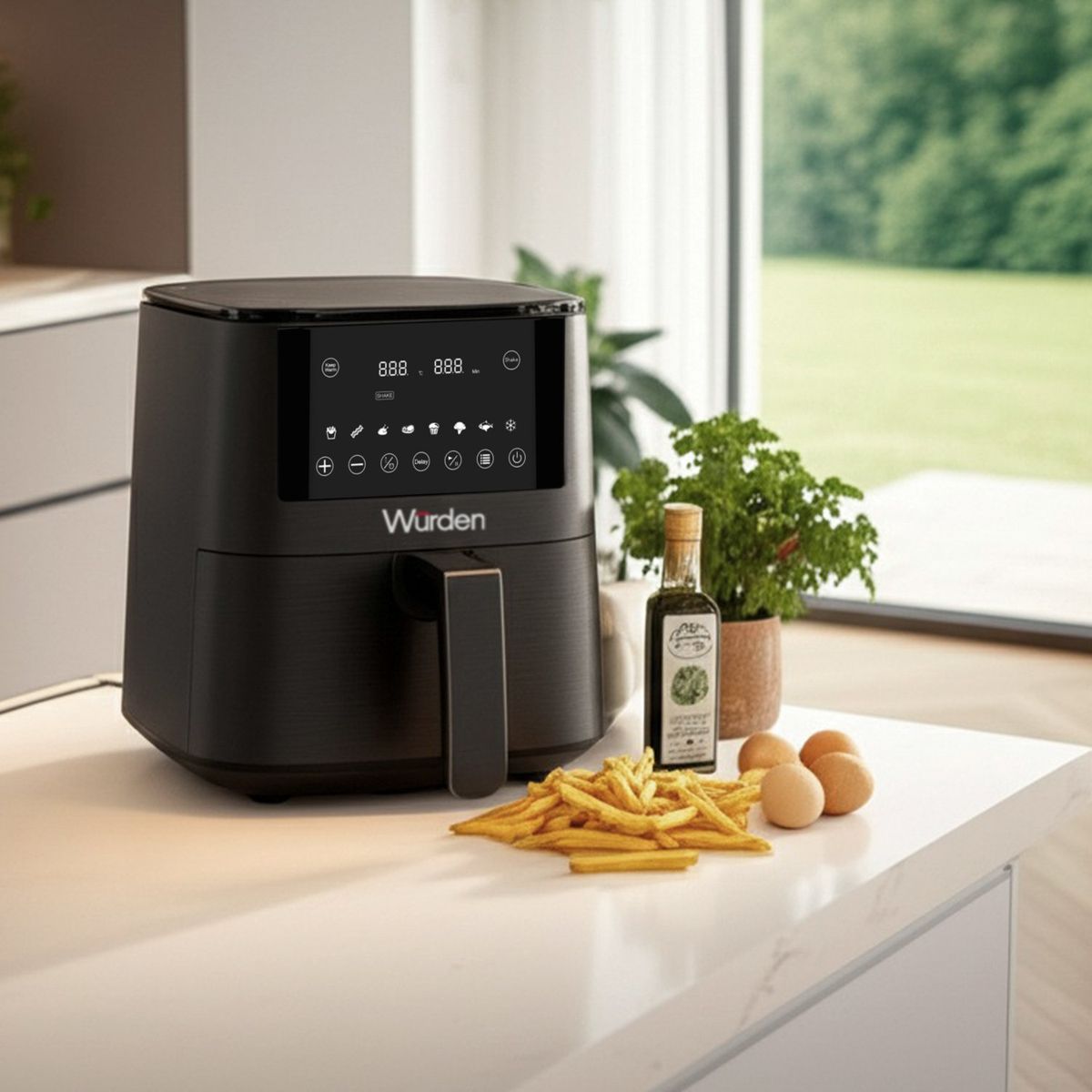 WURDEN - Freidora de Aire 4.2L Digital Wurden WFR-EASYCHEF42