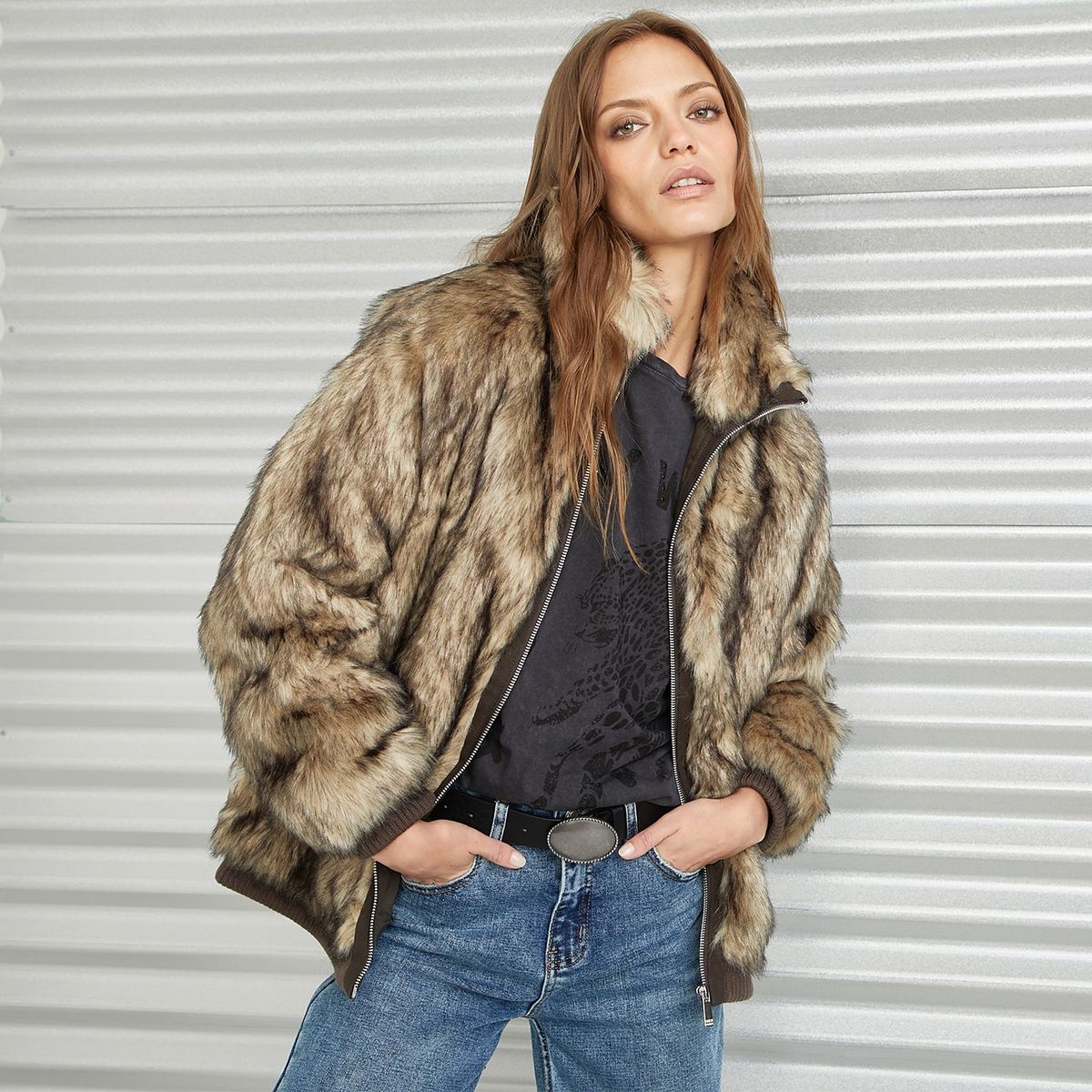 DENIMLAB - Casaca Casual Mujer Denimlab