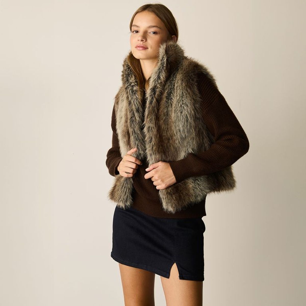 SYBILLA - Chaleco Casual Mujer Sybilla