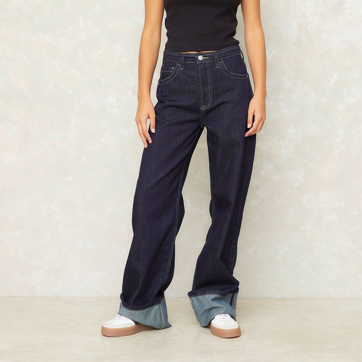 SYBILLA - Jean Straight Tiro Alto Mujer Sybilla