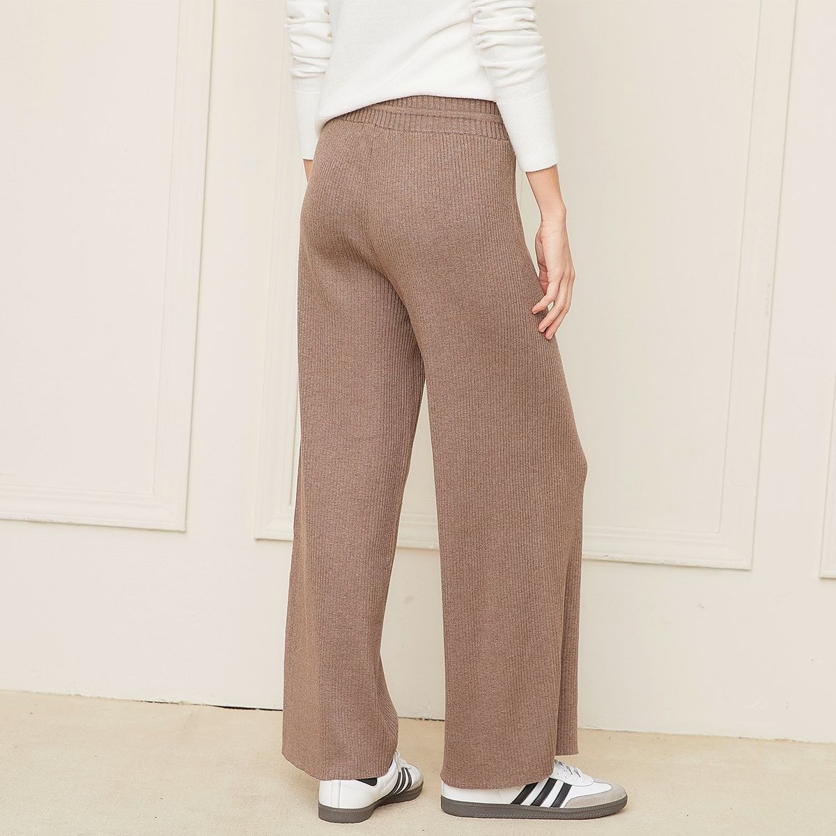 BASEMENT - Pantalón Largo Casual Mujer Basement