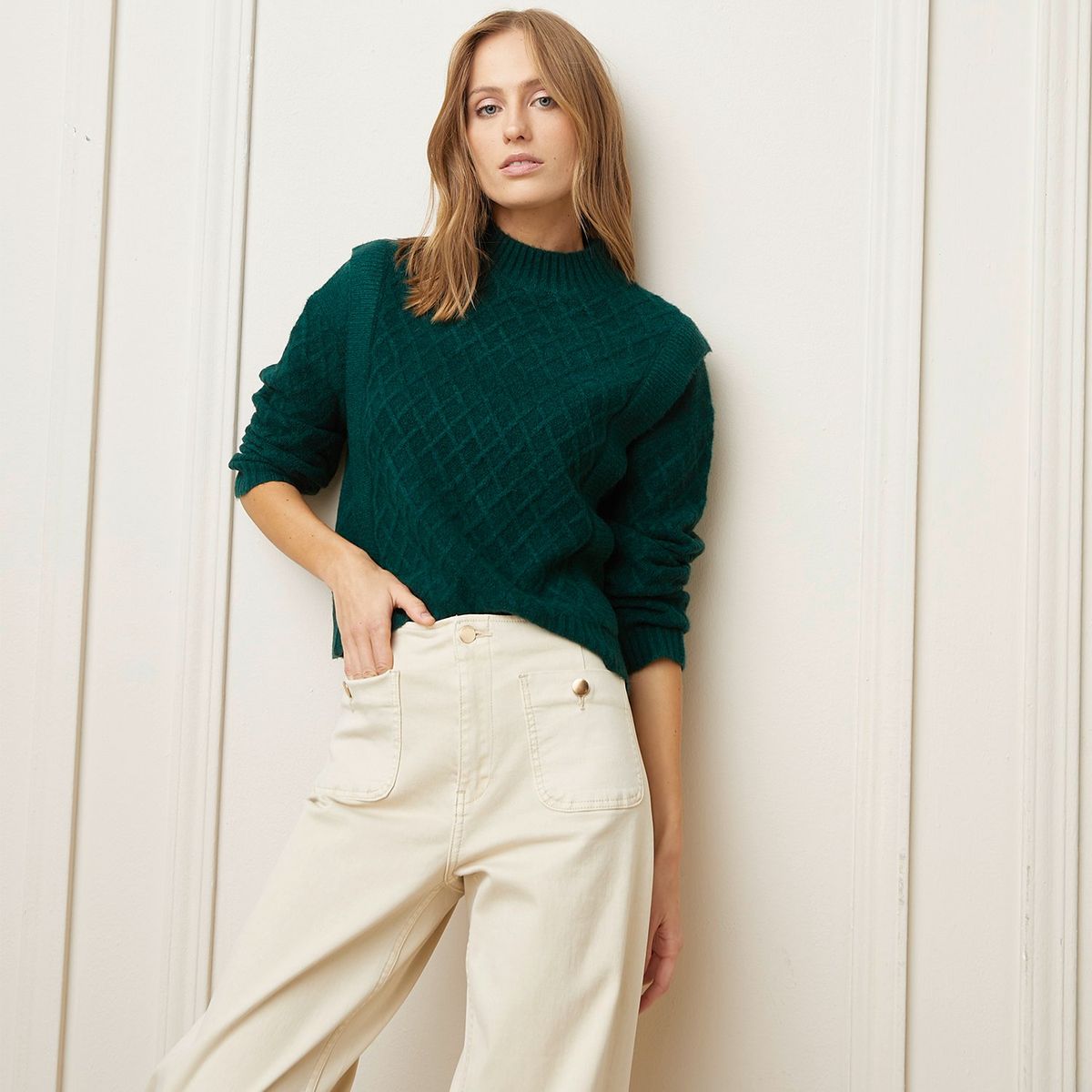 BASEMENT - Chompa Casual Mujer Basement