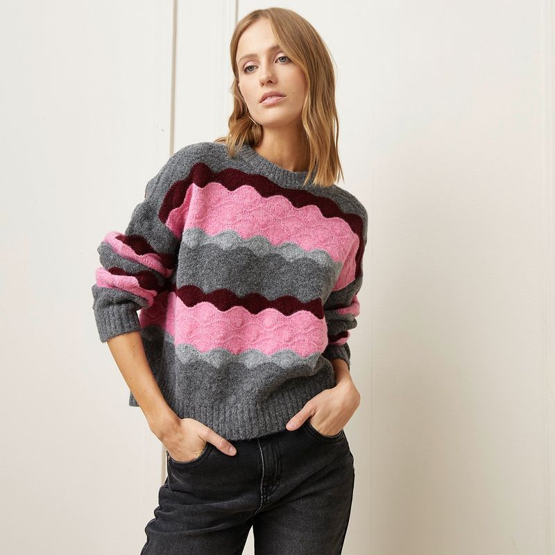 BASEMENT - Chompa Casual Mujer Basement