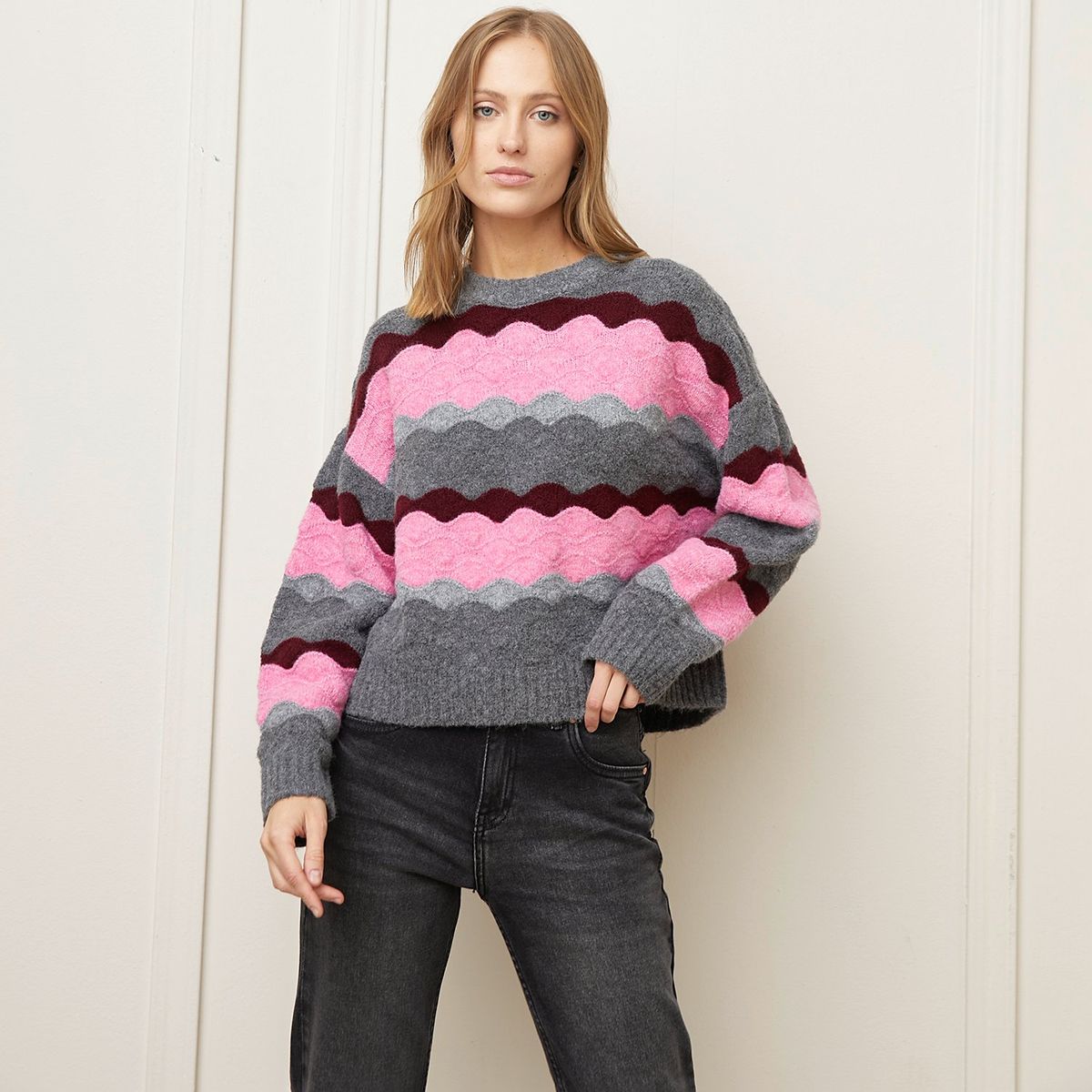 BASEMENT - Chompa Casual Mujer Basement