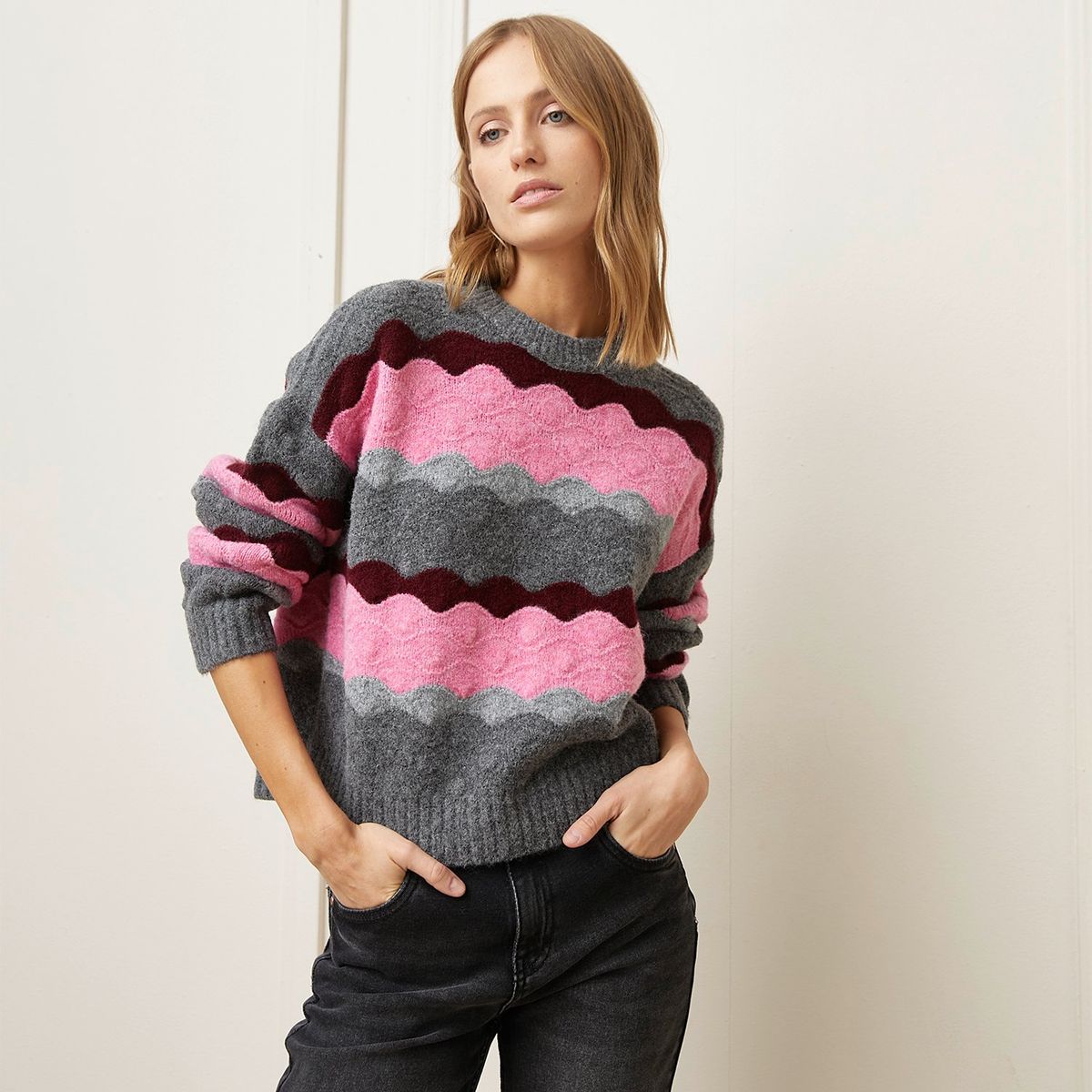 BASEMENT - Chompa Casual Mujer Basement