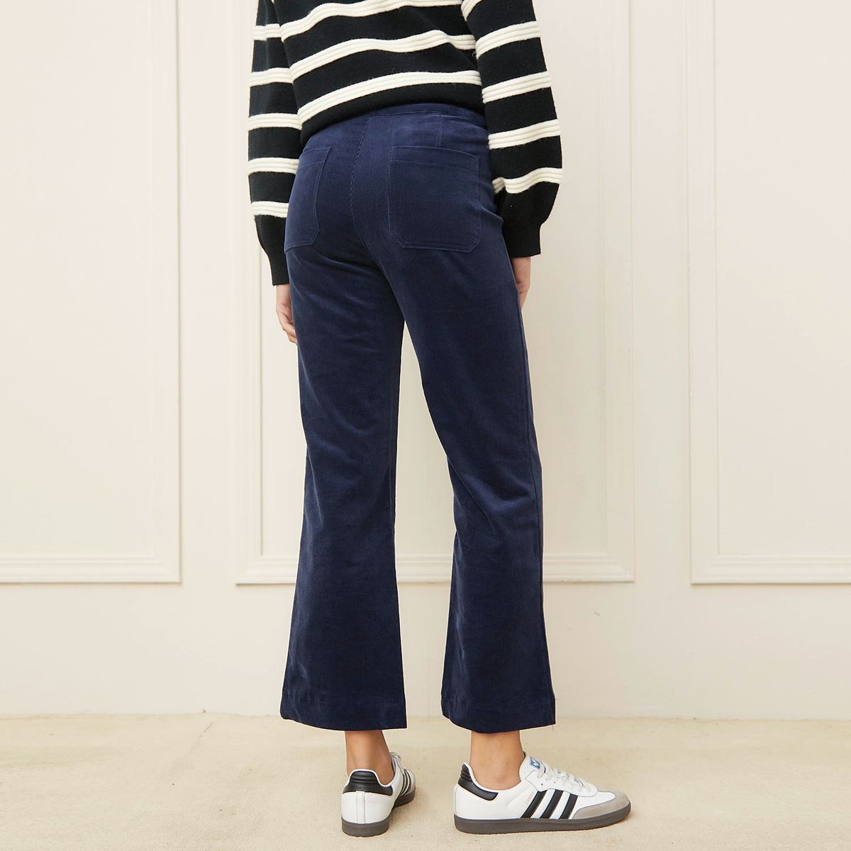 BASEMENT - Pantalón Flare Casual Mujer Basement