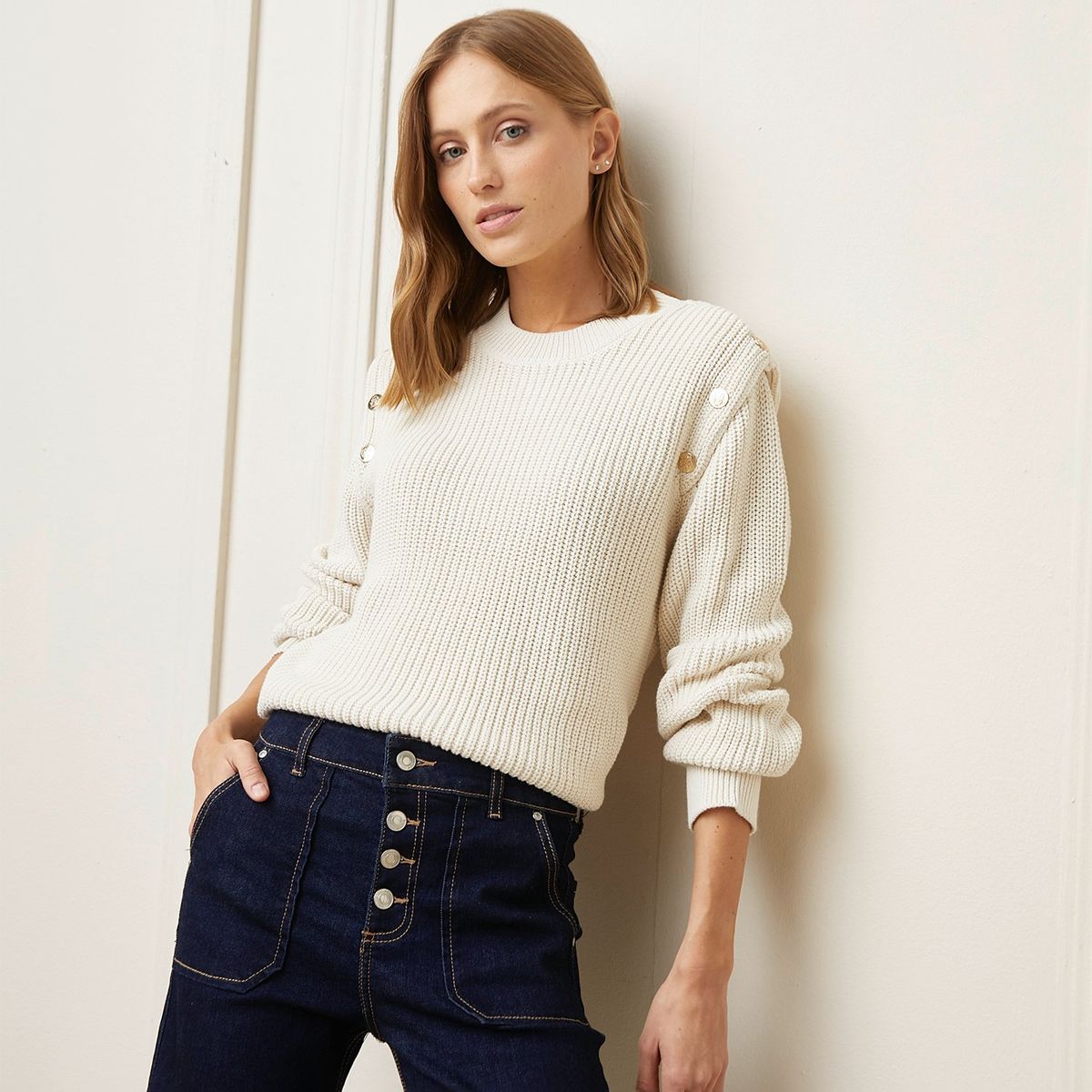 BASEMENT - Chompa Casual Mujer Basement