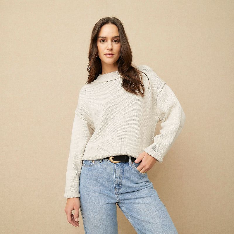 UNIVERSITY CLUB - Chompa Algodón Mujer University Club