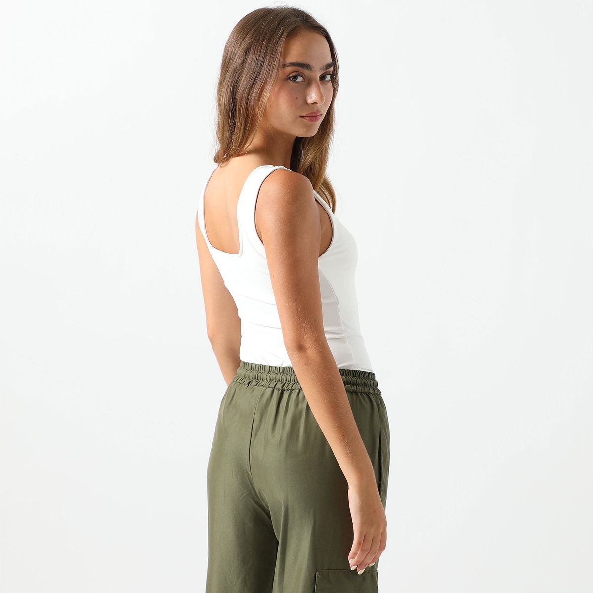 DENIMLAB - Body Sin Mangas Casual Mujer Denimlab