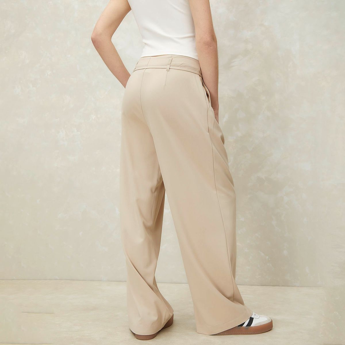 SYBILLA - Pantalón Balloon Casual Mujer Sybilla