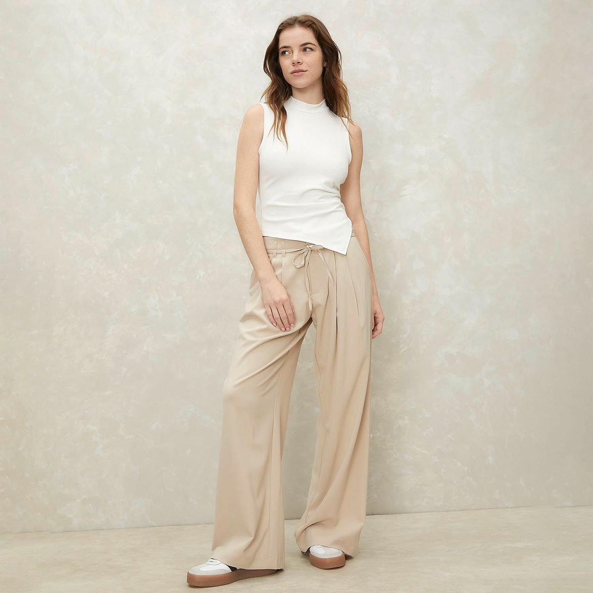 SYBILLA - Pantalón Balloon Casual Mujer Sybilla